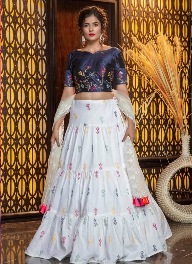 KHUSHBOO Girly Vol-7 Latest fancy Festive Wear Cotton Heavy Designer Exclusive Lehenga Choli Collection 
